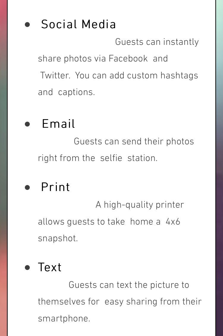 There are many ways to get your photos with SelfieSTARS 📸📲