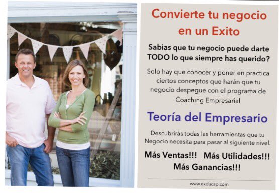 ExducapMexico's tweet photo. #Hoy #6DeJulio a las #4pm en @casadbarrio inicia el Programa que te llevara a lograr todos #TusSueños, #TeoriaDelEmpresario #FelizJueves https://t.co/VGQC0EHtYW