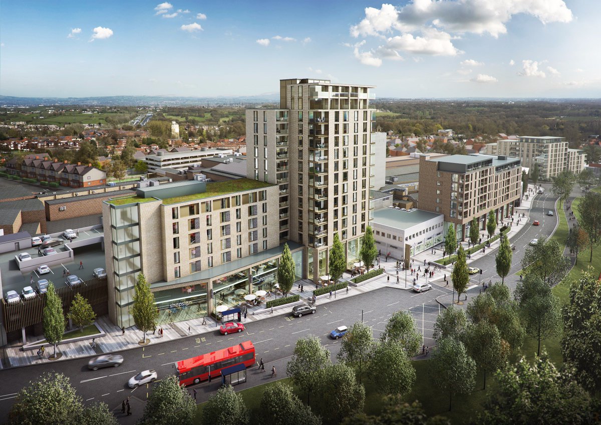 NewRiverREIT's tweet photo. Planning Consent granted by Oxford City Council for our £56m mixed-use regeneration of @TemplarsSquare Cowley, Oxford #regeneration https://t.co/AwscZDcmNu