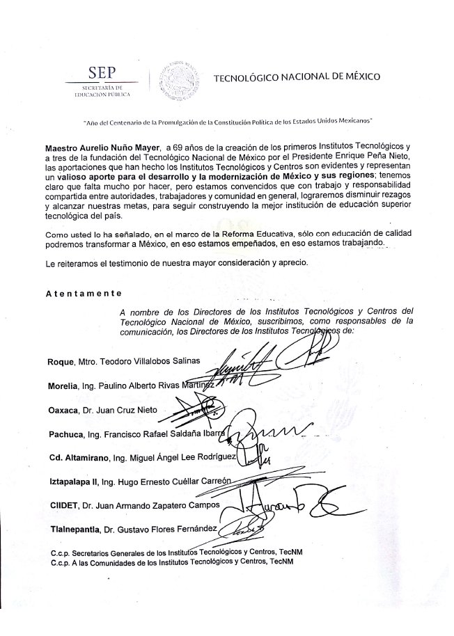 itrmtec's tweet photo. Comunicado | ITValleEtla https://t.co/kIes14ACFp https://t.co/1vepIz2Gvk