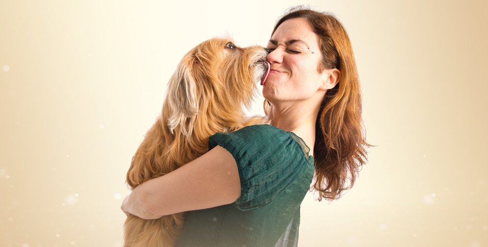 Wet kisses are sometimes the best on #InternationalKissingDay.