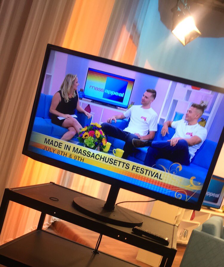 #MADEINMASS on <a href="/MassAppealWWLP/">Mass Appeal</a>!