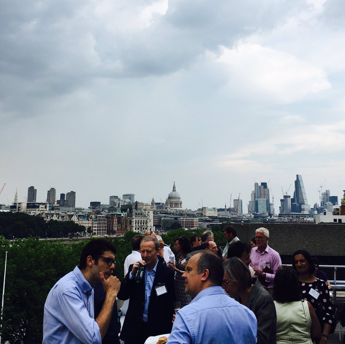 _alvarney's tweet photo. Great view at the @OBN_UK Summer Drinks Reception. #NationalTheatre #OxStem #Biotech #StartedinOxford https://t.co/Aow9vHHvYO
