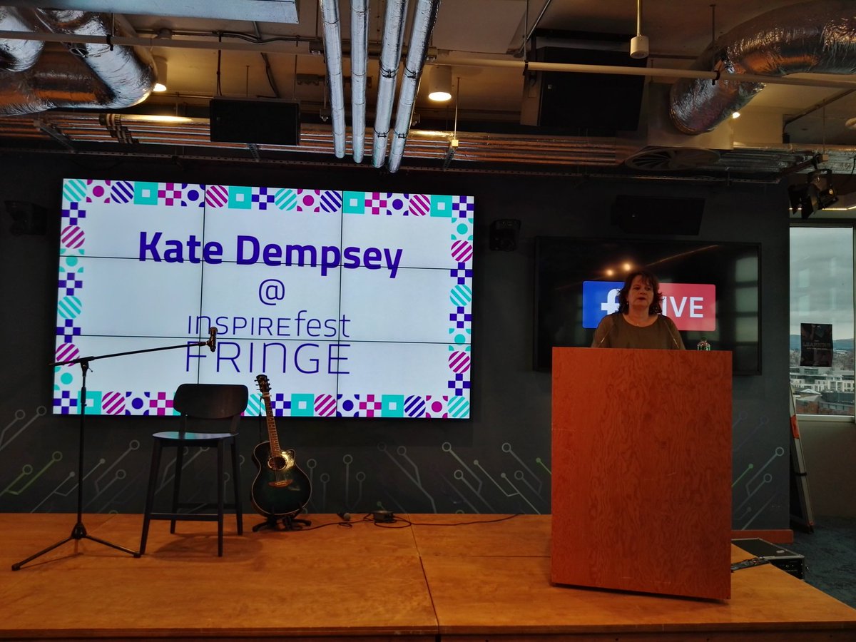 #inspirefest is all about tying in with the arts, here we have @PoetryDivas with some sci-tech poetry! #STEAM https://t.co/43UGwuxfMg