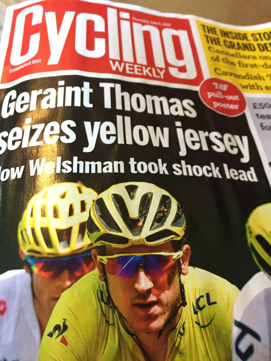 Comic Purchased <a href="/cyclingweekly/">Cycling Weekly</a> 
Featuring:
<a href="/abbymaep/">Abby Mae Parkinson</a> 
<a href="/bannahharnes/">Hannah Bewley</a> 
@mollyweaver94 
...oh &amp; a Welsh Guy in a Yellow Jersey
@DaveRaynerFund
