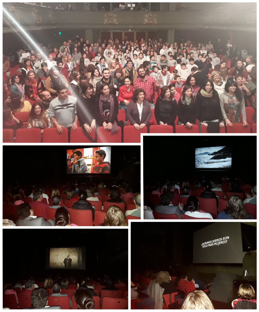 dgalloambrosis's tweet image. Ayer @plataformaLVDN los chicos de 4 escuelas presentaron sus cortos del Prog. #AlfabetizaciónAudiovisual 
#HicimosUnCorto
#SantaFePresente