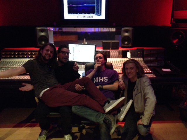 APRA_YYC's tweet photo. Thanks to The Bandolier Brigade for coming in and working with our Students! #APRA #MusicProduction #YYC https://t.co/Fa8uJ8a44r