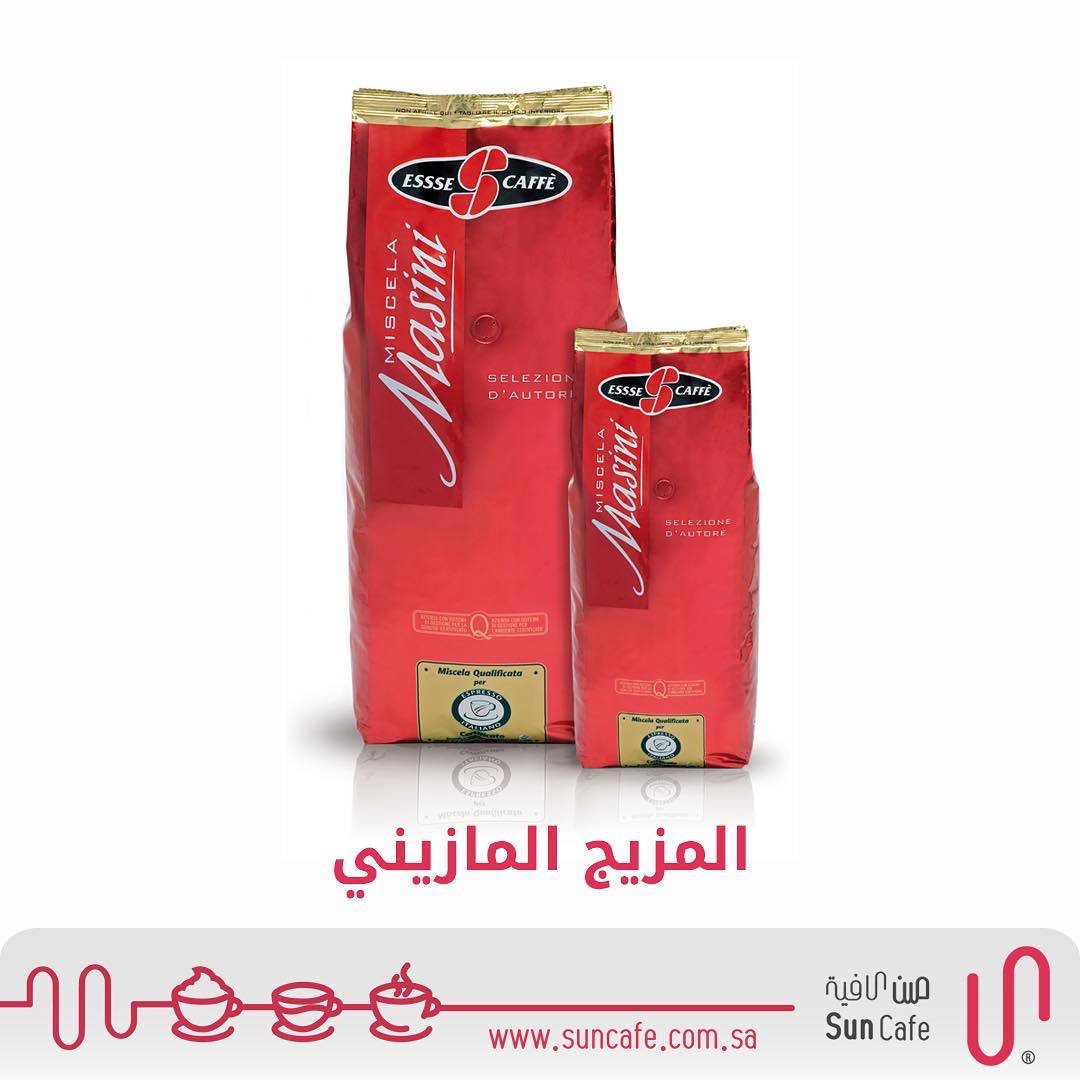المزيج المازيني 
خليط رفيع من حبوب البّن عالي الجودة يتميز بالكثافة ومذاق #الشوكولاتة المخلوط بطعم الفاكهة 
٩٠٪ أرابيكا و ١٠٪ روبيستا
#قهوة