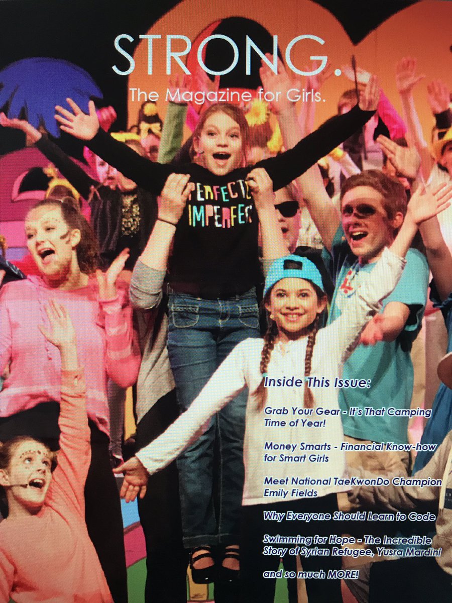 tinybluefish's tweet photo. Almost ready to launch the Kickstarter for my new magazine: STRONG. The Magazine for Girls. #strong #empowermentforgirls #kickstarter https://t.co/Da0tN0TOAF