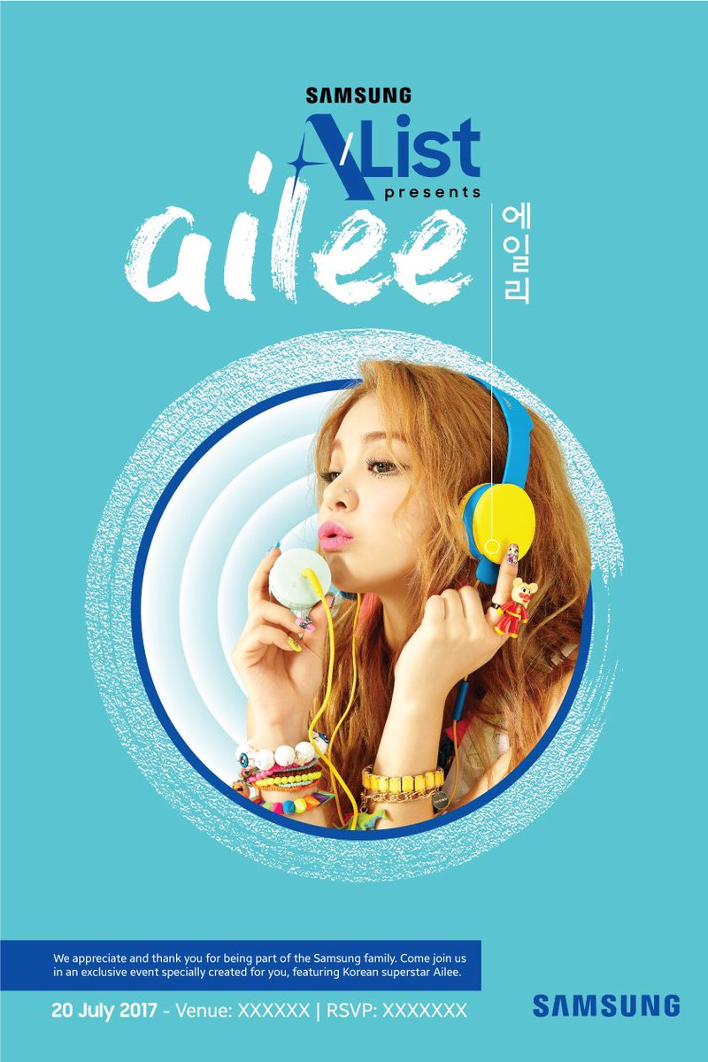 Emako_org's tweet photo. Exc | Emako is the official local promoter partner for Ailee's event in Dubai among with The sehee company. Stay tuned 💙
#bethealist #Ailee https://t.co/UmNAzAuB6O
