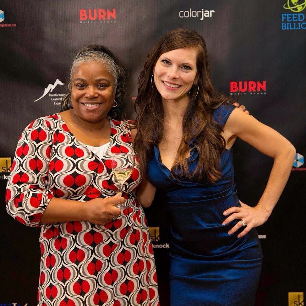 dfconference's tweet photo. Kerri Courtright having a good time on the #DFredcarpet #DFconference https://t.co/kHXDu2voov https://t.co/Uw9KxAhVAd