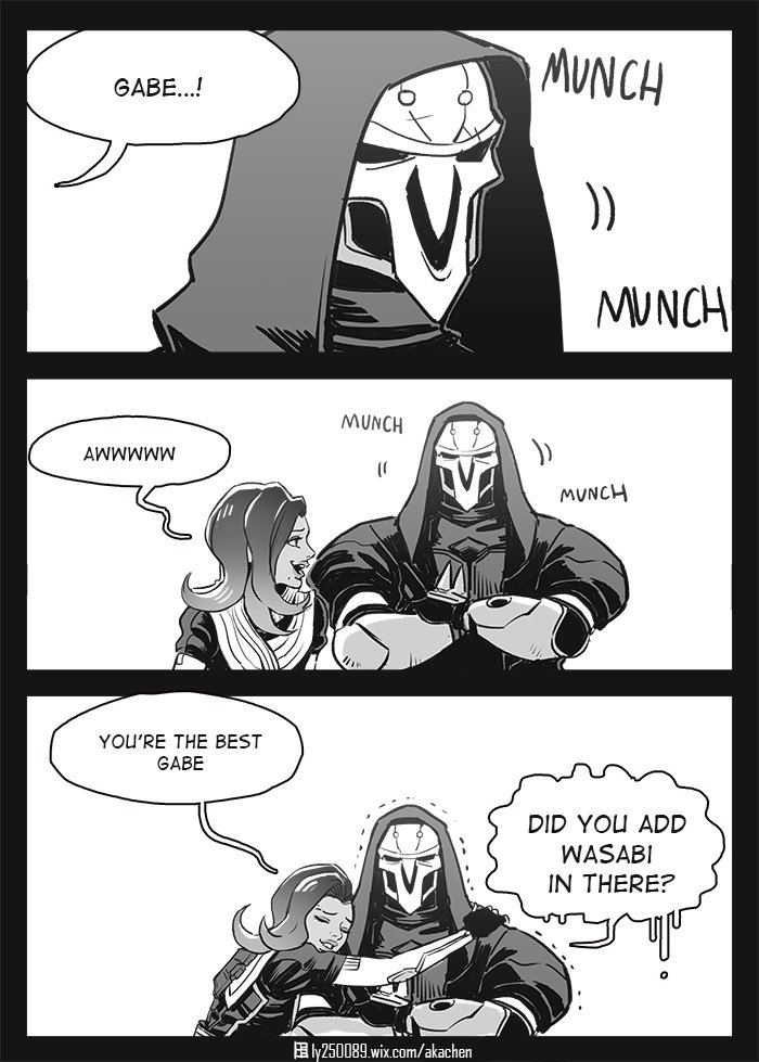 A_KAchen's tweet image. Nobody trust Sombra
#Overwatch #sombra #reaper #TeamTalon