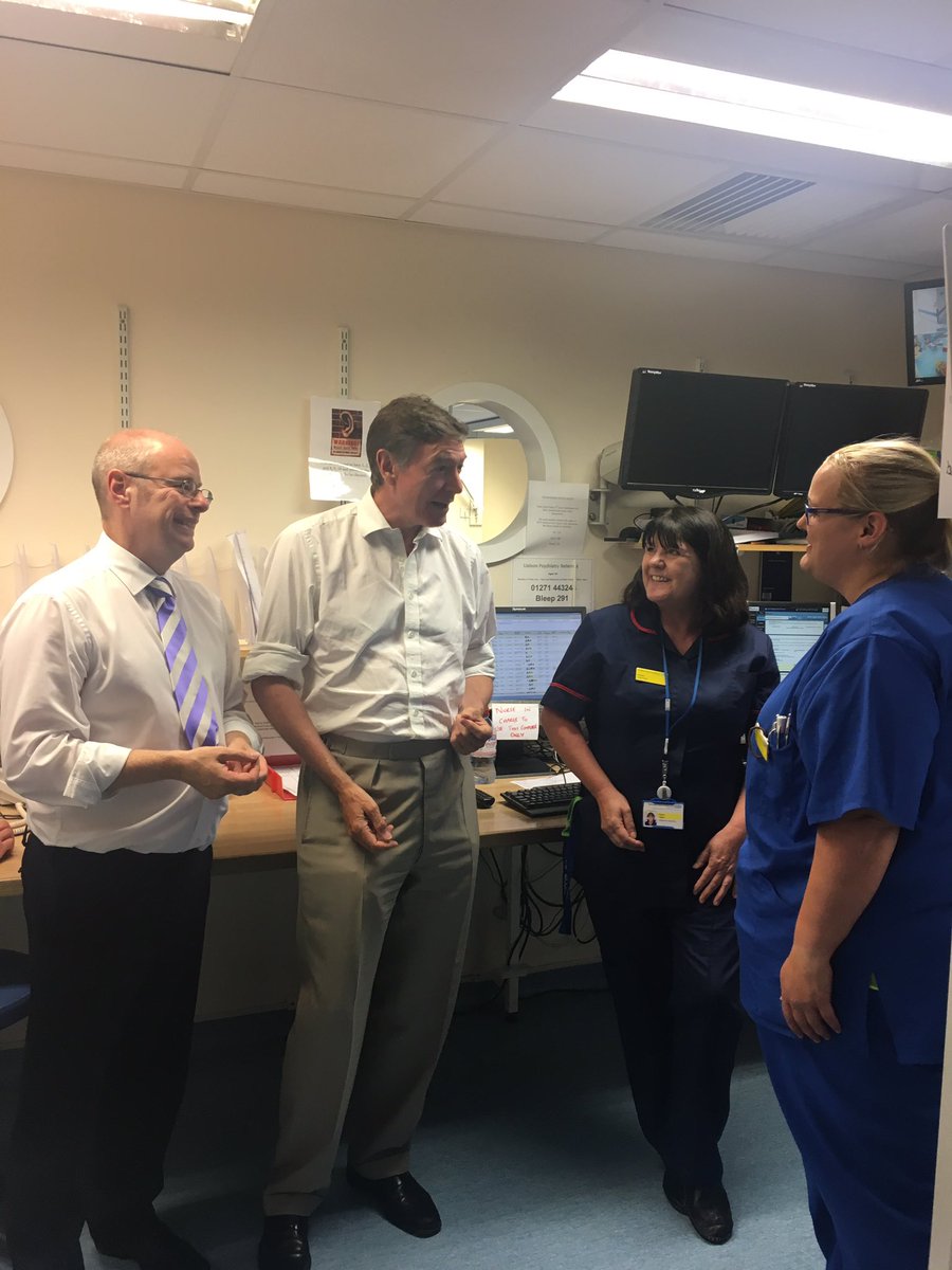 Dunne4Ludlow's tweet photo. Good to thank staff @ndht in Barnstaple and have positive discussions about staff retention and morale https://t.co/ZMx0GWDTgh