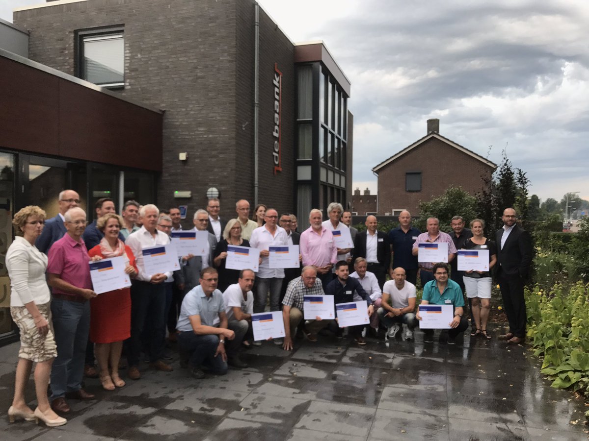 Vele blijde gezichten met de toekenning vanuit Rabo coöperatie fonds @RaboHorstVenray