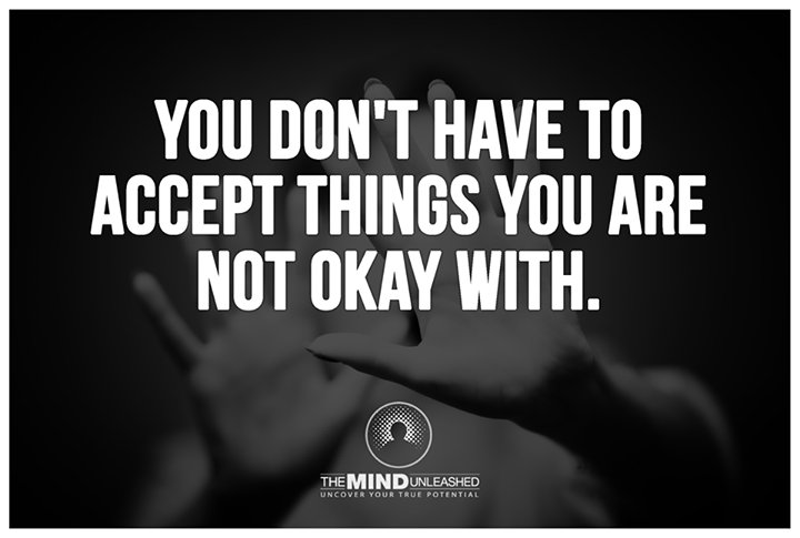workwherever15's tweet photo. You don't have to accept things you are not okay with.- #quote
https://t.co/AlZqPg46Kz https://t.co/Xvs8bKErBs