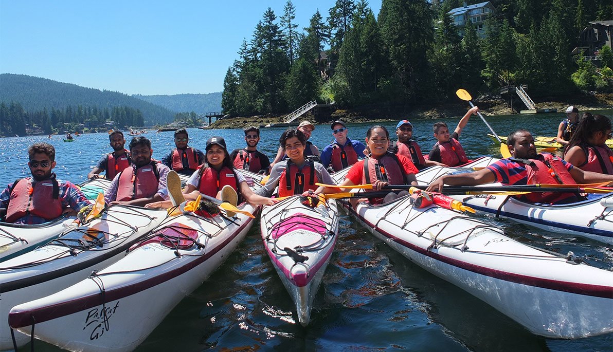 Our #NYIT students had quite the splash in Vancouver recently with kayaking trip in Deep Cove. Check it out! ow.ly/KAqo30dnuYI