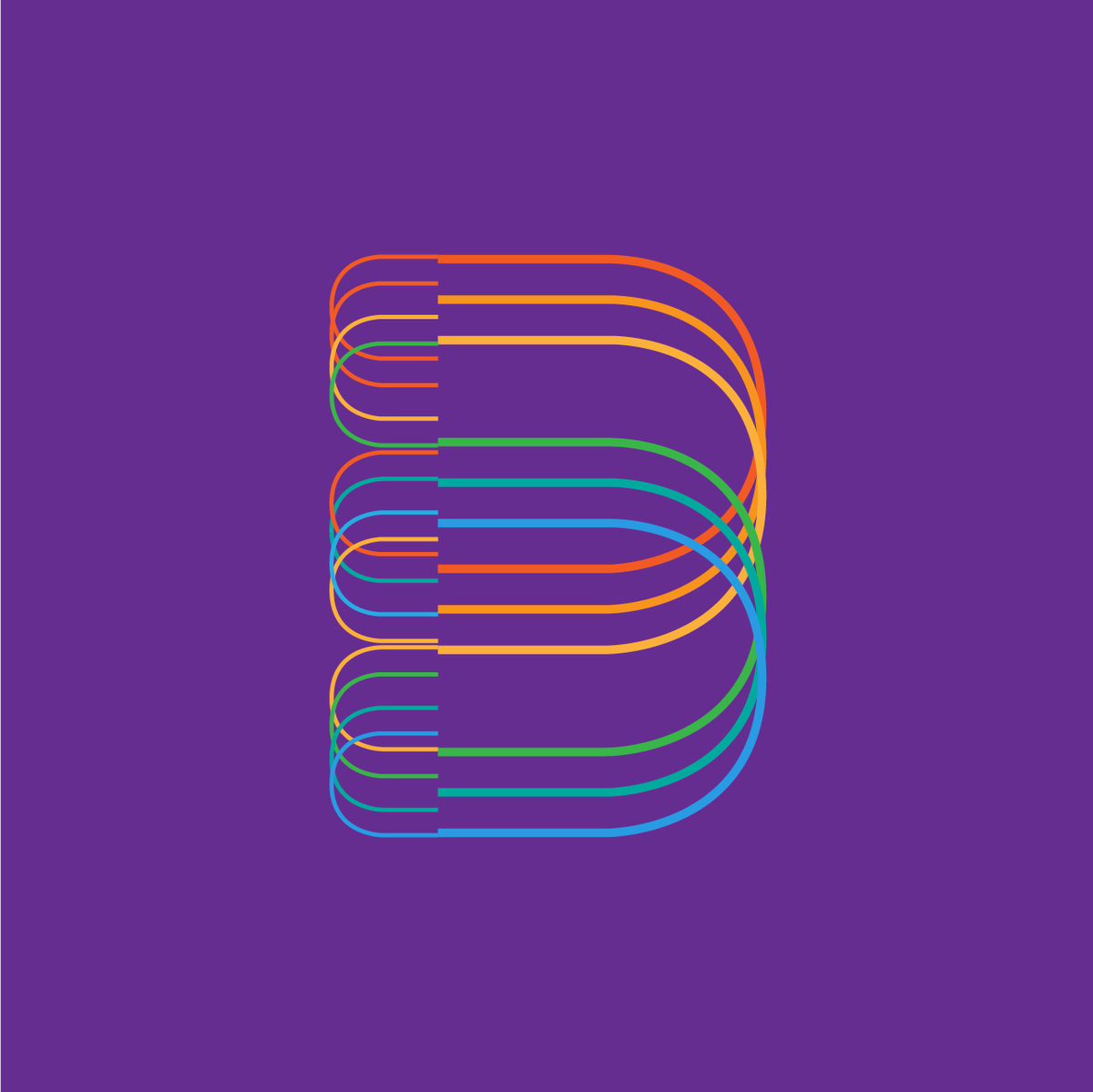 WebcreekTech's tweet photo. Presenting #Day2 of #36DaysofTypes: @zabala with 'Through Lines'. #GraphicDesign #UX #Design #Drawing #Fusion #ConceptArt #Art #AbstractArt https://t.co/LtiprFjlPw