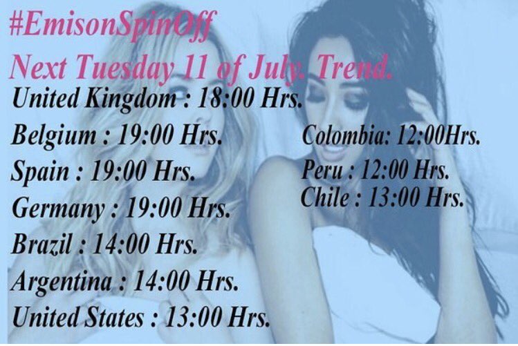 Jasmine41486594's tweet image. Guys make sure to join us next Tuesday to make all this possible 💖 #emisonspinoff