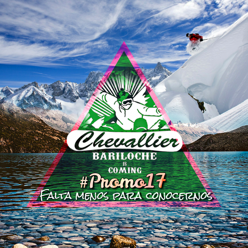 ChevallierBRC's tweet photo. #Promo17 falta menos para conocernos #Bariloche #Chevallier https://t.co/BxIXcbsKwL