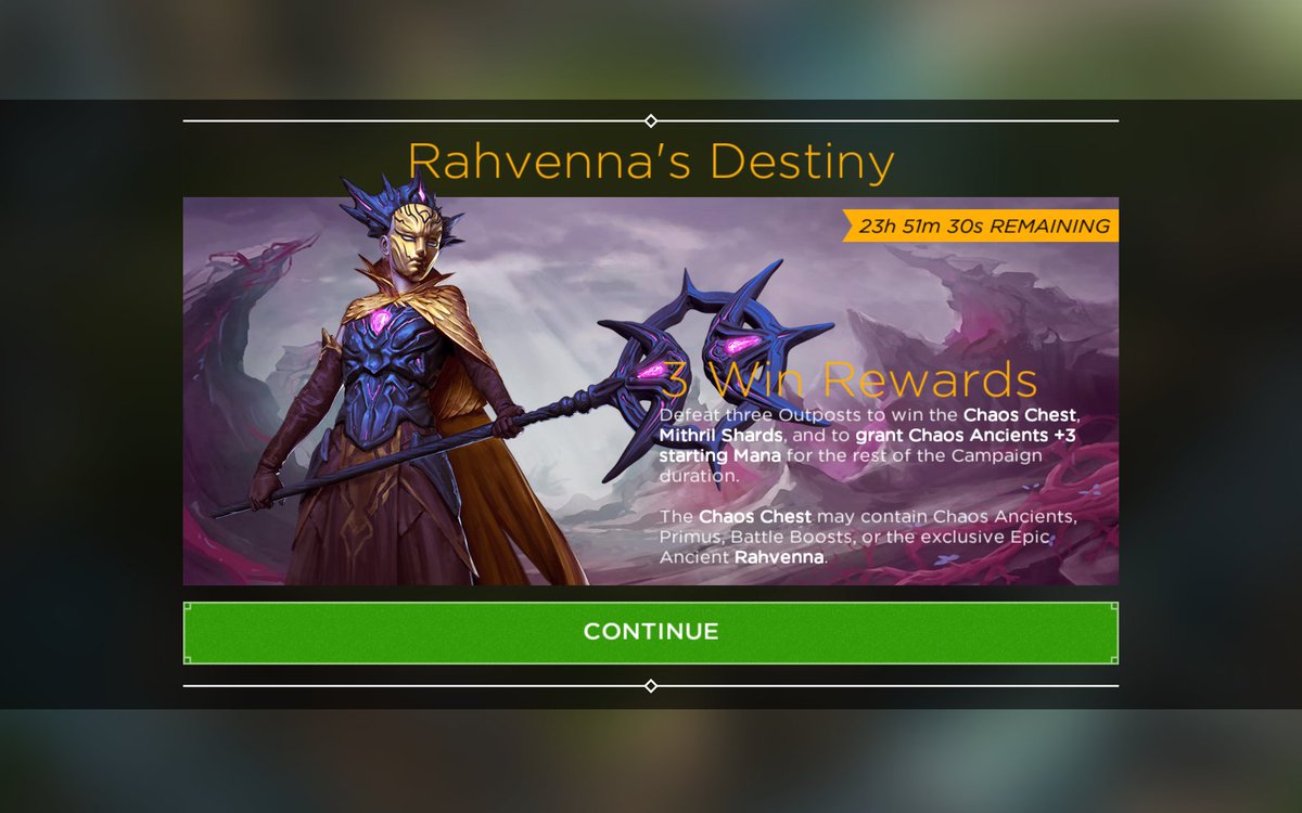 RK411Fansite's tweet photo. Chaos Daily is live @RivalKingdoms! Post if you get the new ancient =) https://t.co/Z3wEMtpKLs