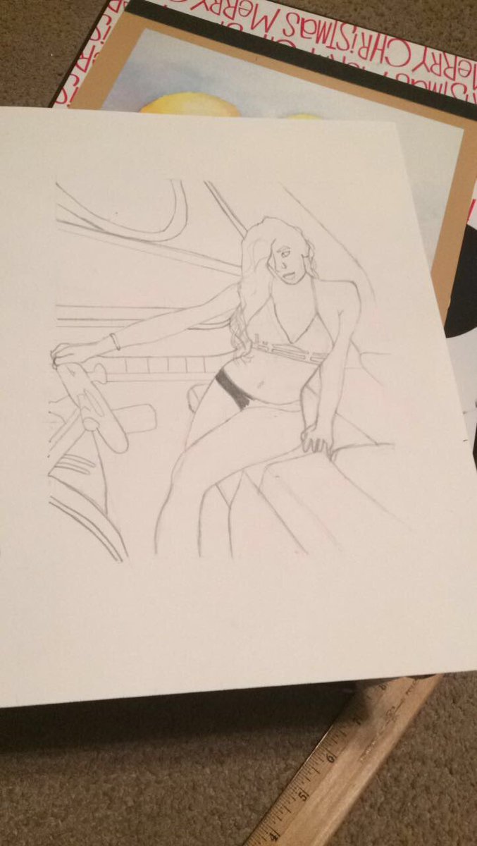 lexie_marie04's tweet photo. @alyssapagannn 
#HollywoodArtist #DopeArtist #DopeArt #Portrait #PencilArt #FullBodyPortrait https://t.co/rKDqhELT9e