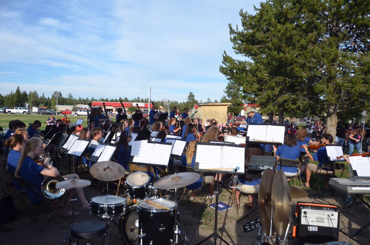 C_woodMusic's tweet photo. Concert with granite Youth Symphony at west Yellowstone #gys #gysbison #coltmusic #cwoodmusic https://t.co/WSWuuDvaVD