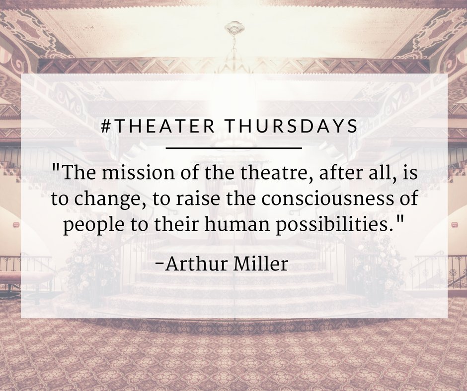 FoxFoundation's tweet photo. Happy #TheaterThursday everyone! https://t.co/j5Do2RgDjS