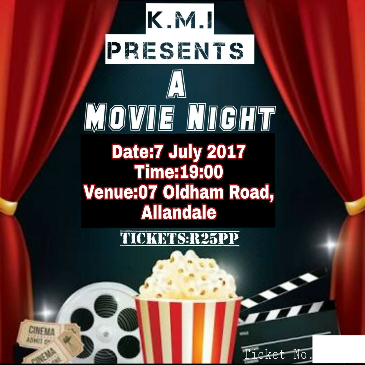 KairosMI's tweet photo. Movie Night Tomorrow 

Tickets Will be sold at the door
(There will be a Tuckshop) 

We hope to see you there😊 https://t.co/lwSpQnvjw9