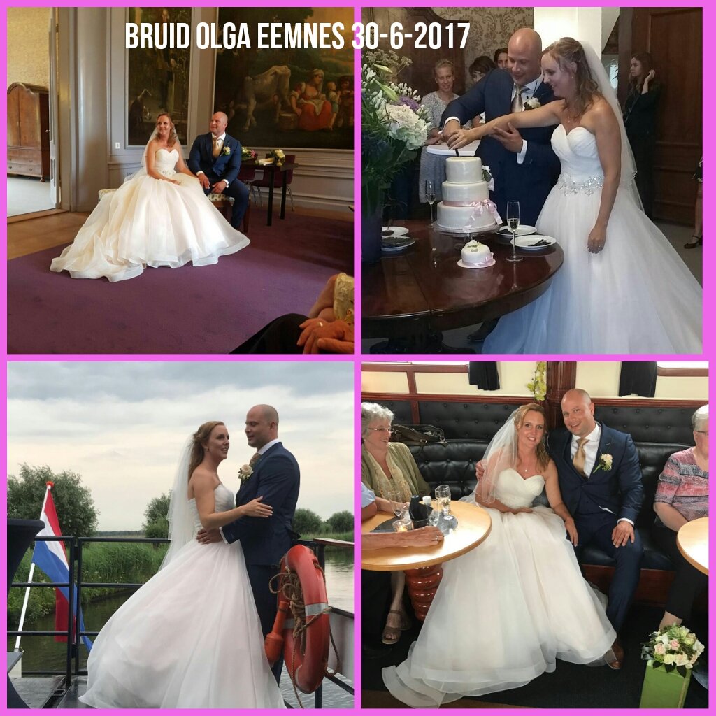 Bruidsstyliste's tweet photo. Mooie foto's gekregen bruid Olga Eemnes 30-6-17 #bruidskapsel #bruidsmakeup aan huis #bruidsgasten https://t.co/T8tonFEHiq https://t.co/xCXEWazUGS