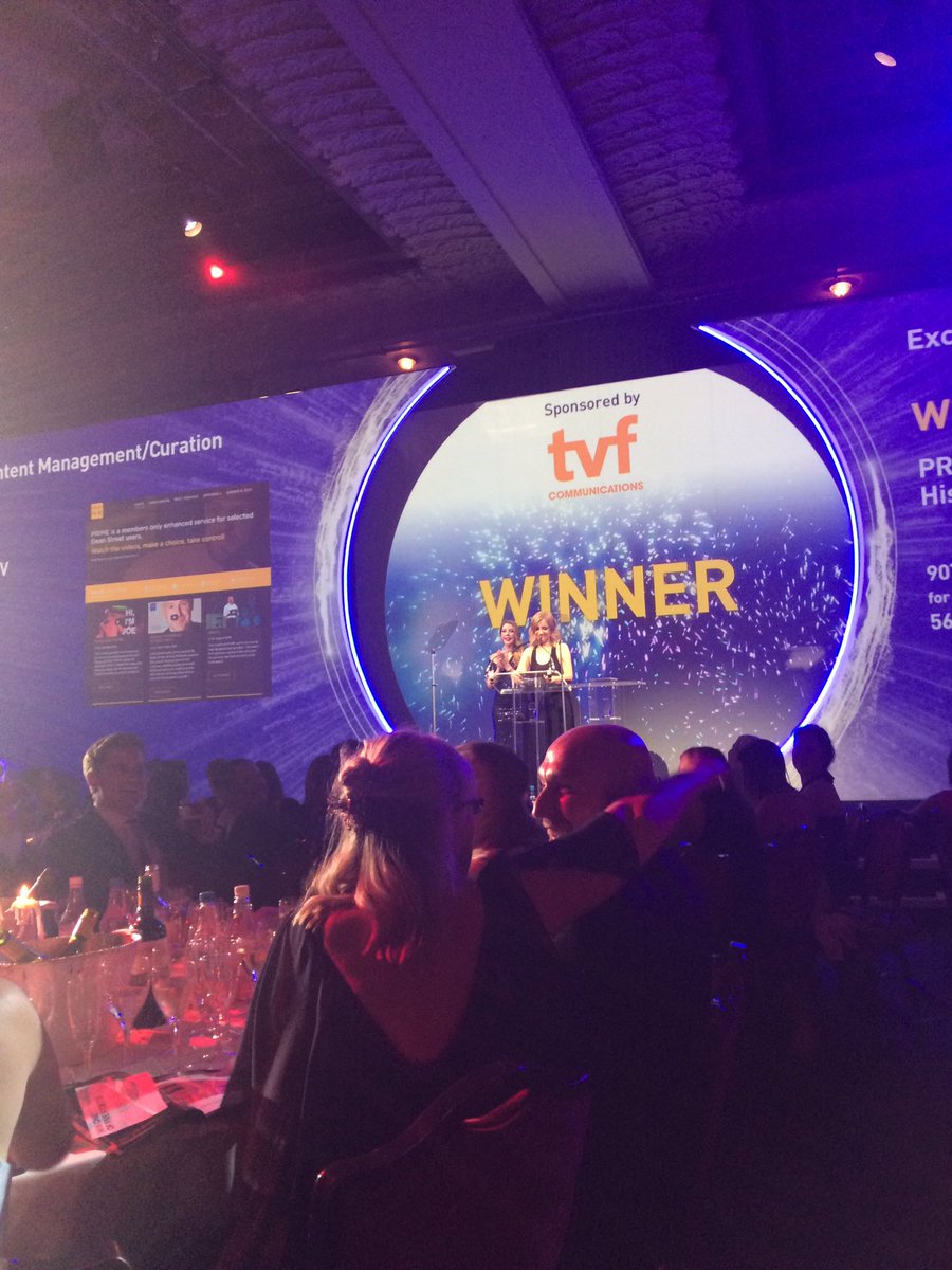 90TEN's tweet photo. Our work with @56deanstreet has won the 2017 #award for content. We couldn't be prouder of this Life.Changing work. Thank you @CxHealth https://t.co/4SE5n3r3NY