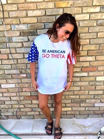 May not be the 4th anymore, but it's always a good day to be an American &amp; a Theta ❤️🇺🇸🎉 #thinktheta