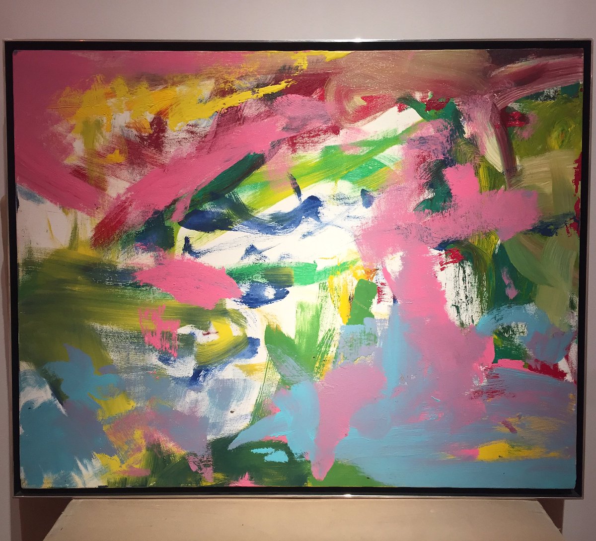 DeKooning (Untitled, 1989) - at terrific "Moving Targets" exhibit <a href="/MarkBorghi/">Mark Borghi</a> Fine Art, Bridgehampton