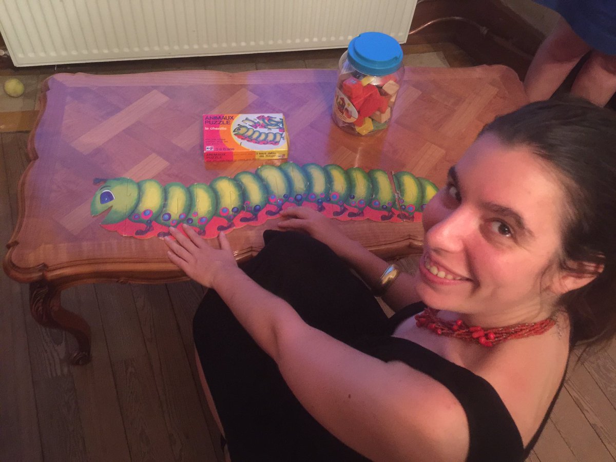 Lancement du workshop #euchronie #joyeuse atelier 1 la chenille avec <a href="/peccadille/">Joh Peccadille 🍳</a>