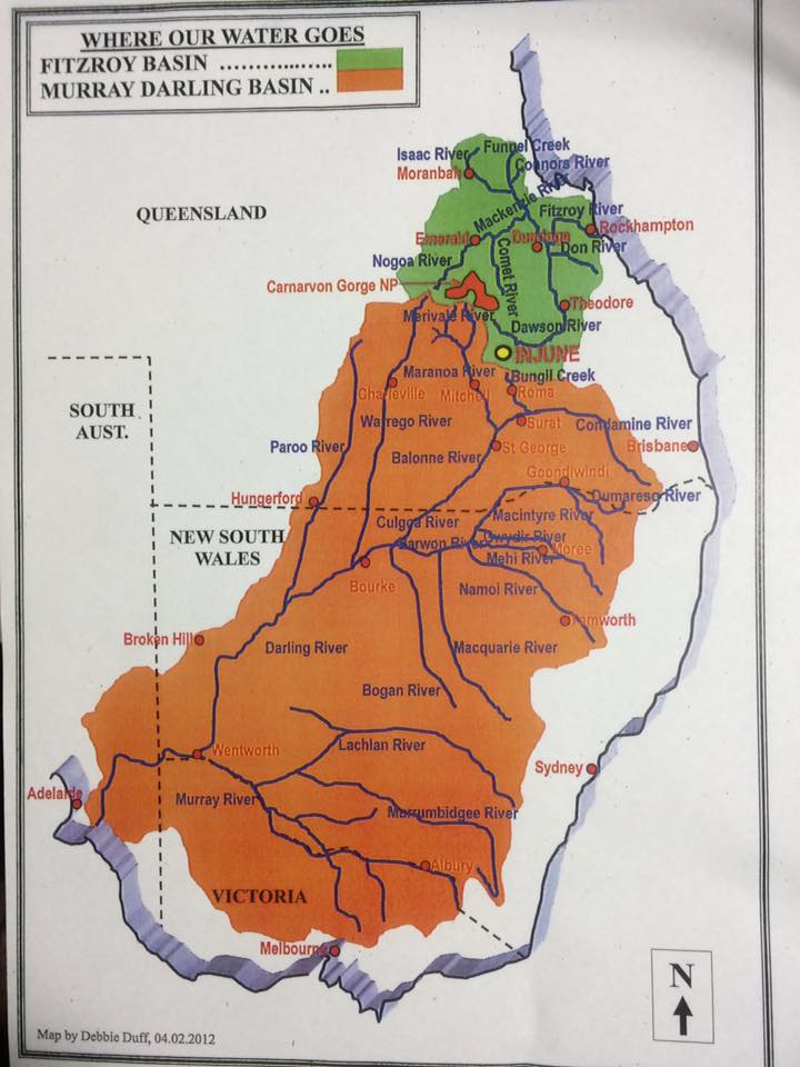 pilligapush's tweet photo. The damage being done to the rivers &amp; creeks at the top of this basin from gas extraction is ecological suicide
#qldpol #nswpol #CSG https://t.co/ky8qCScjkg