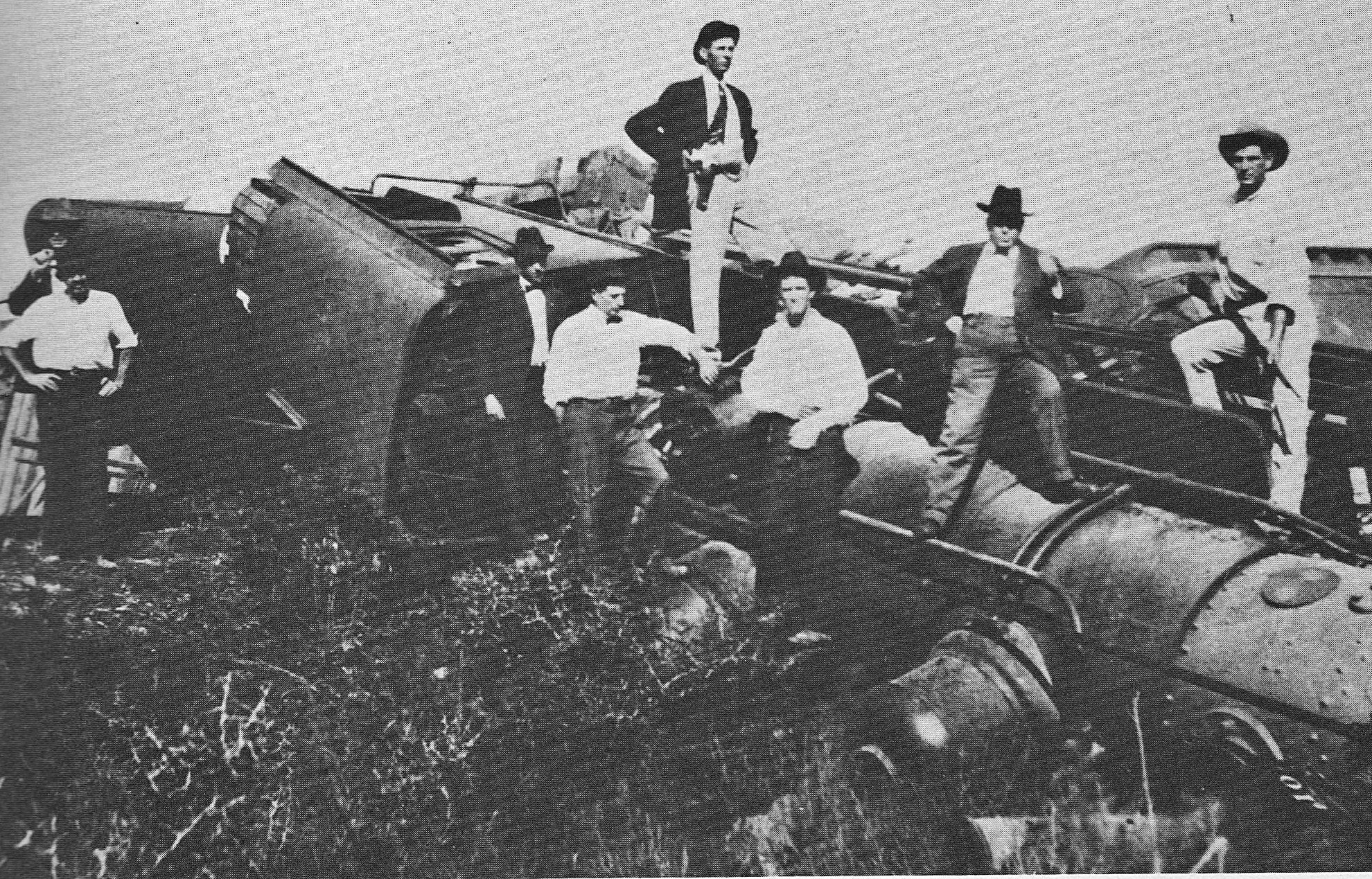 UTRGV Library on Twitter "Train derailed by bandits north of