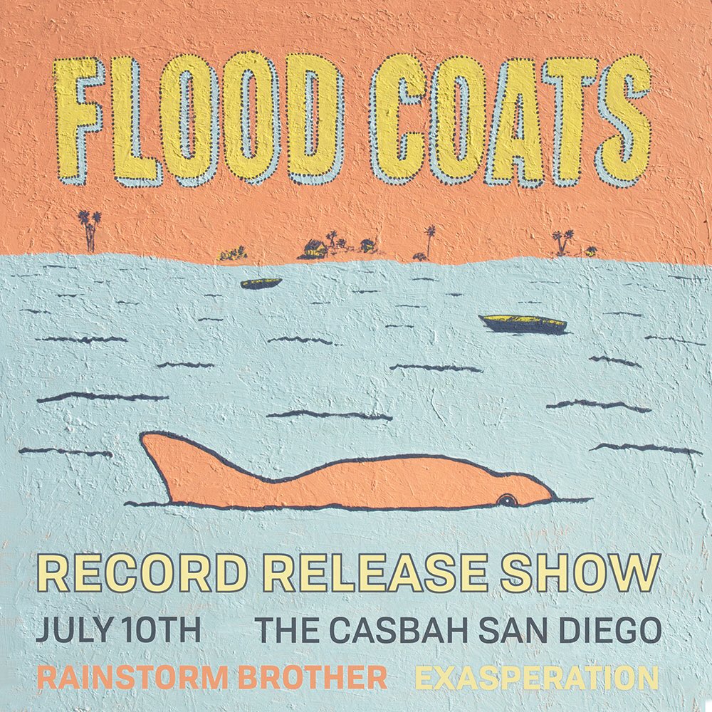 floodcoats's tweet photo. See you Monday San Diego!! With Rainstorm Brother (@isaacwatters) and Exasperation. https://t.co/8uwm6zWYog