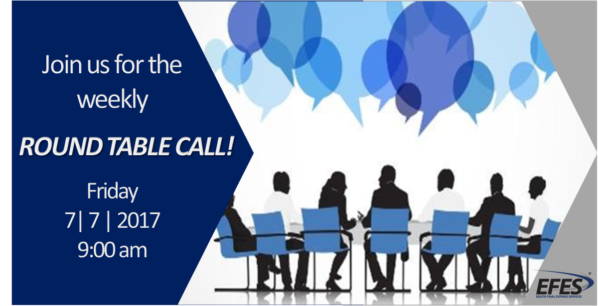 efesonline's tweet photo. Join us tomorrow for the EFES Roundtable Call at 9:00 a.m. CST. Call 206-402-0100 Conference ID: 149036#. #EFESCommunity #RoundTable https://t.co/tyXhNHkRBv