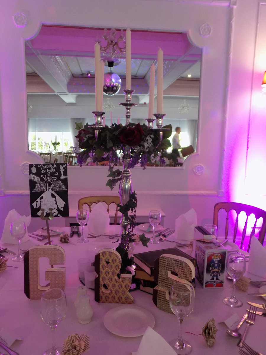 Today at Dalmeny Park Hotel for the wedding of Gillian and Stephan Knowles <a href="/TheTigerGin/">Tiger Gin®</a> @WightCreations <a href="/AlanWPhotos/">Alan Watson</a> <a href="/SuperSoftKnits/">Soft Knits</a>