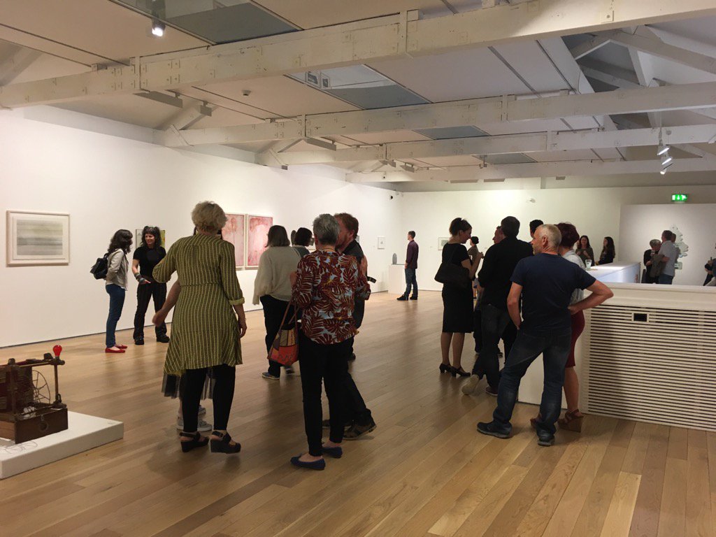 susanokeeffe's tweet photo. Lovely warm welcoming reception @cairdefestival #cairdevisual @modelsligo congrats @TaraBMcG #Sligo https://t.co/uPxLbJCefv