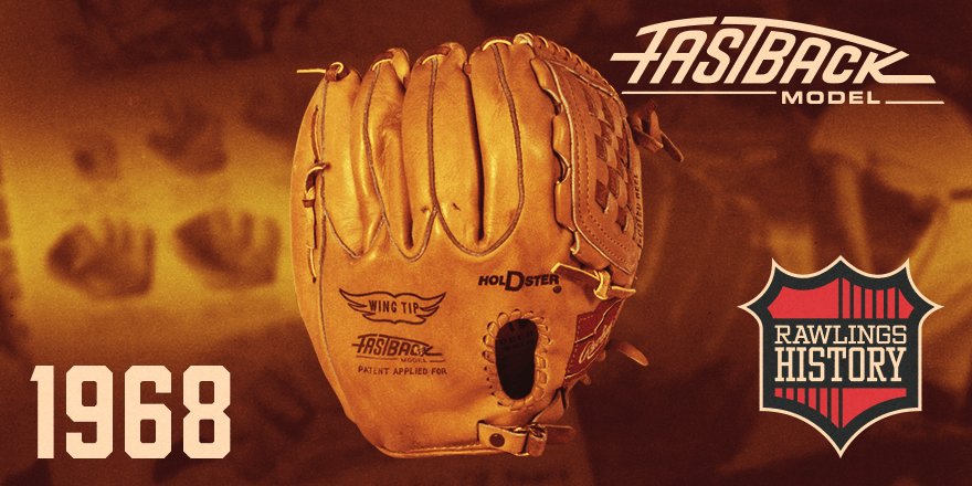 rawlings fastback model baseball glove