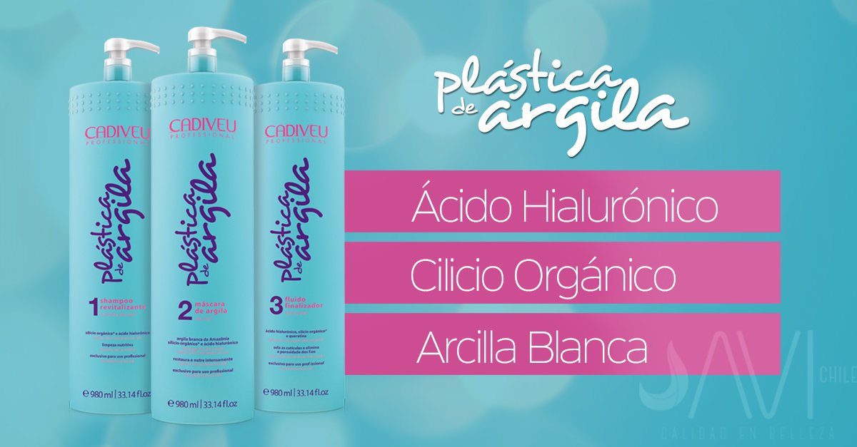 Avi_Chile_'s tweet image. #PLÁSTICADEARGILA💆‍♀️💆‍♂️ Formulado con componentes naturales logrando que el cabello sea resistente al quiebre, que sea brillante y sedoso.