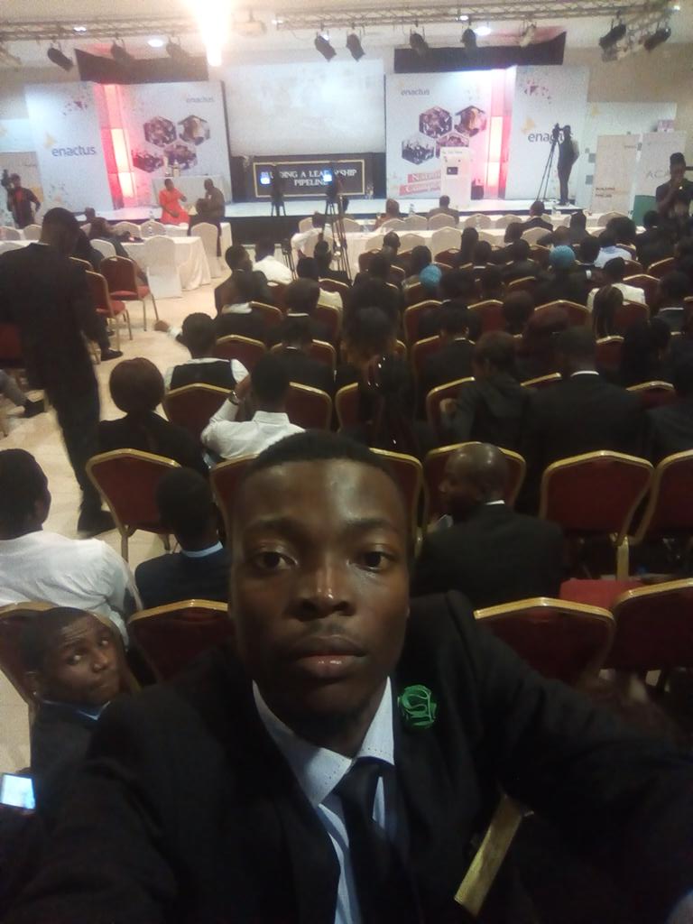 Waiting patiently for the results #enactusng #we win