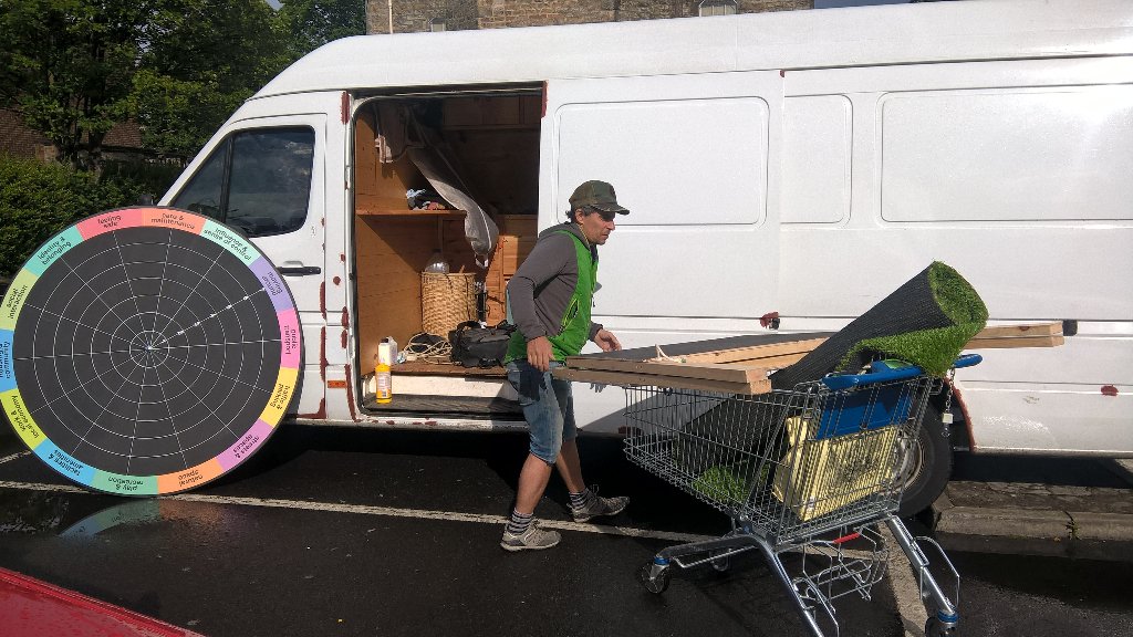 thehereandnowuk's tweet photo. Tomorrow we hit #Leith with our giant #PlaceStandard wheel for #LeithListings exhibition with #LeithCreative https://t.co/0KOoxrBf8W