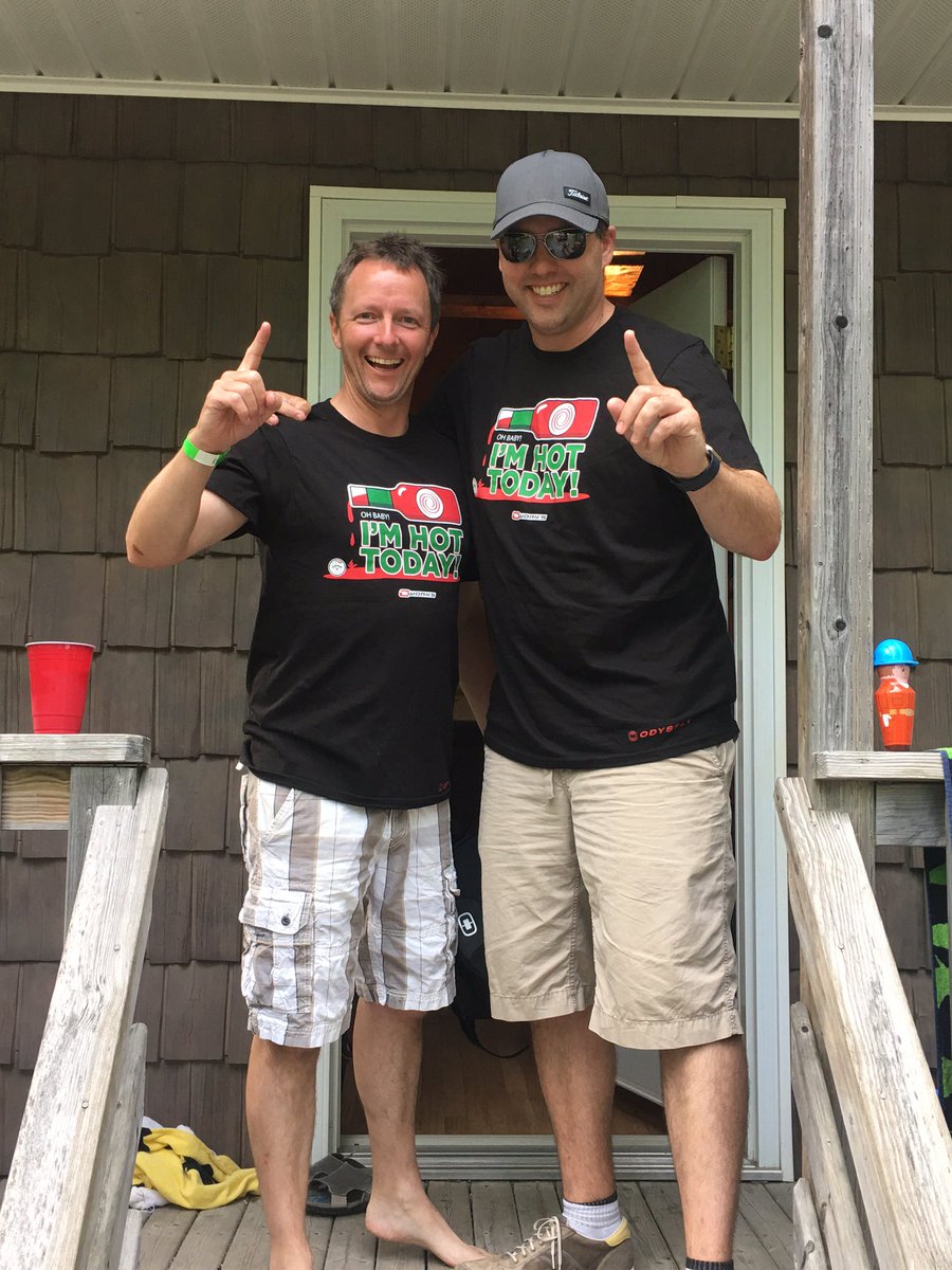 craigmillsGC's tweet photo. Men's Night is on tour this week! #yogibearcampground #miniputt #windmill #clowns #Odyssey #hottonight #callaway @tommyjdunn @JeremyDSalgado https://t.co/uwFfDZYUhY