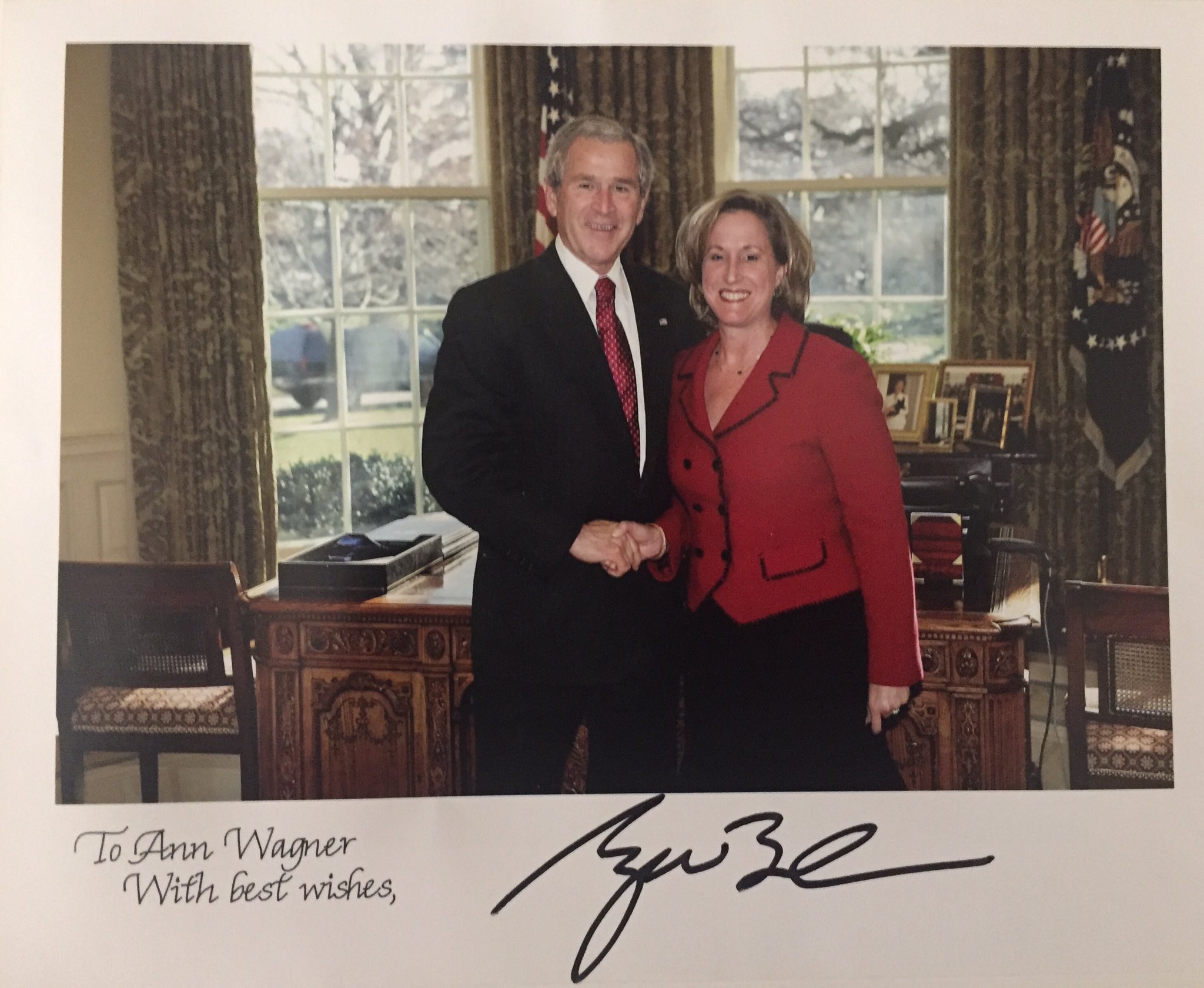 Thankful for the leadership of former President George W. Bush. Join me in wishing him a happy 71st birthday! 