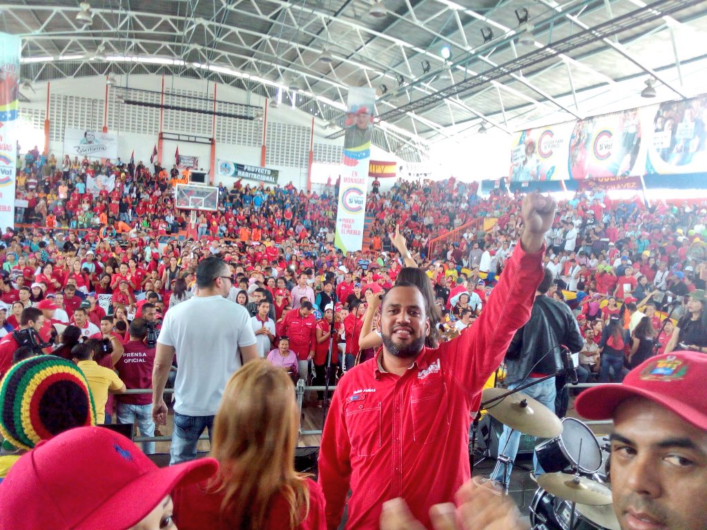 OmarPSUV_'s tweet photo. Hoy, junto a @dcabellor y @yelitzePSUV_ hemos resuelto hacer lo necesario para derrotar, por la vía CHAVISTA, a la derecha lacaya el 30/7 https://t.co/8cSYmD6SAi