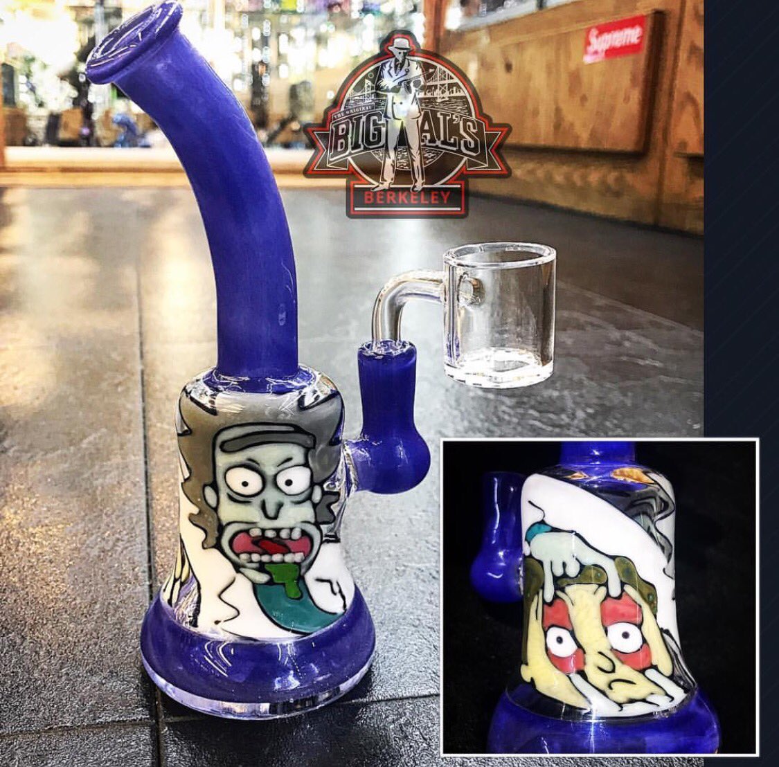 BigAlsSmoke's tweet photo. Rick and Morty surface work by the lovely @windstar_glass
https://t.co/McWXeZzyad
#rickandmorty #headyglass #surfacework #windstarglass https://t.co/fbu9ZccDuB