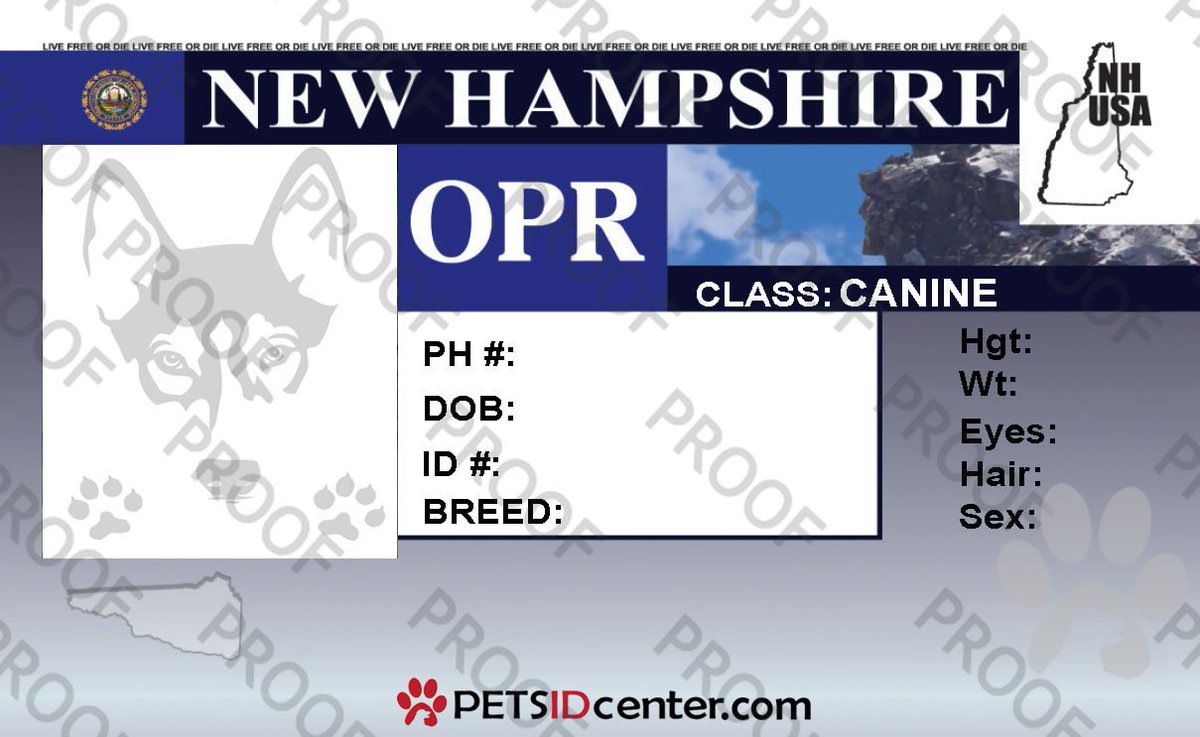 petsidcenter's tweet photo. #petsidcenter New Hampshire Pet ID TAG https://t.co/YqFxmSS01B https://t.co/uVQuu8vsYg