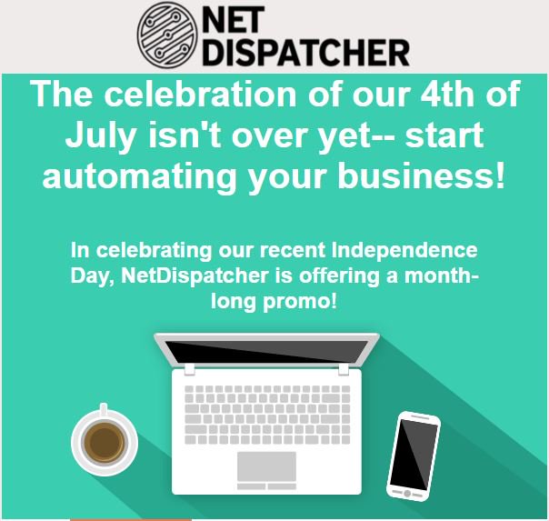 NetDispatcher's tweet image. Get in touch with NetDispatcher today so you could book a demo. netdispatcher.info/mautic/4th-of-… Click on the link to automate your business today!