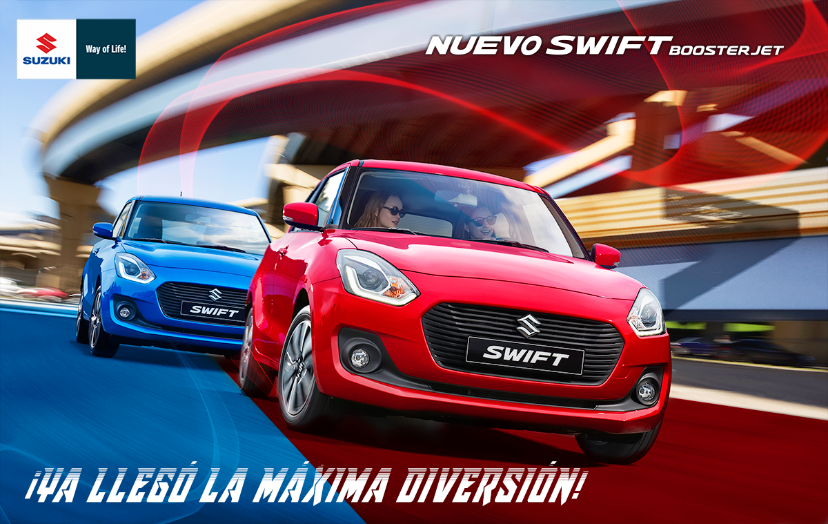 Suzuki_Mex's tweet photo. ¿Estás listo para llevar tus emociones al máximo? ¡Descubre el nuevo #Swift2018! https://t.co/lnyIexSA0e